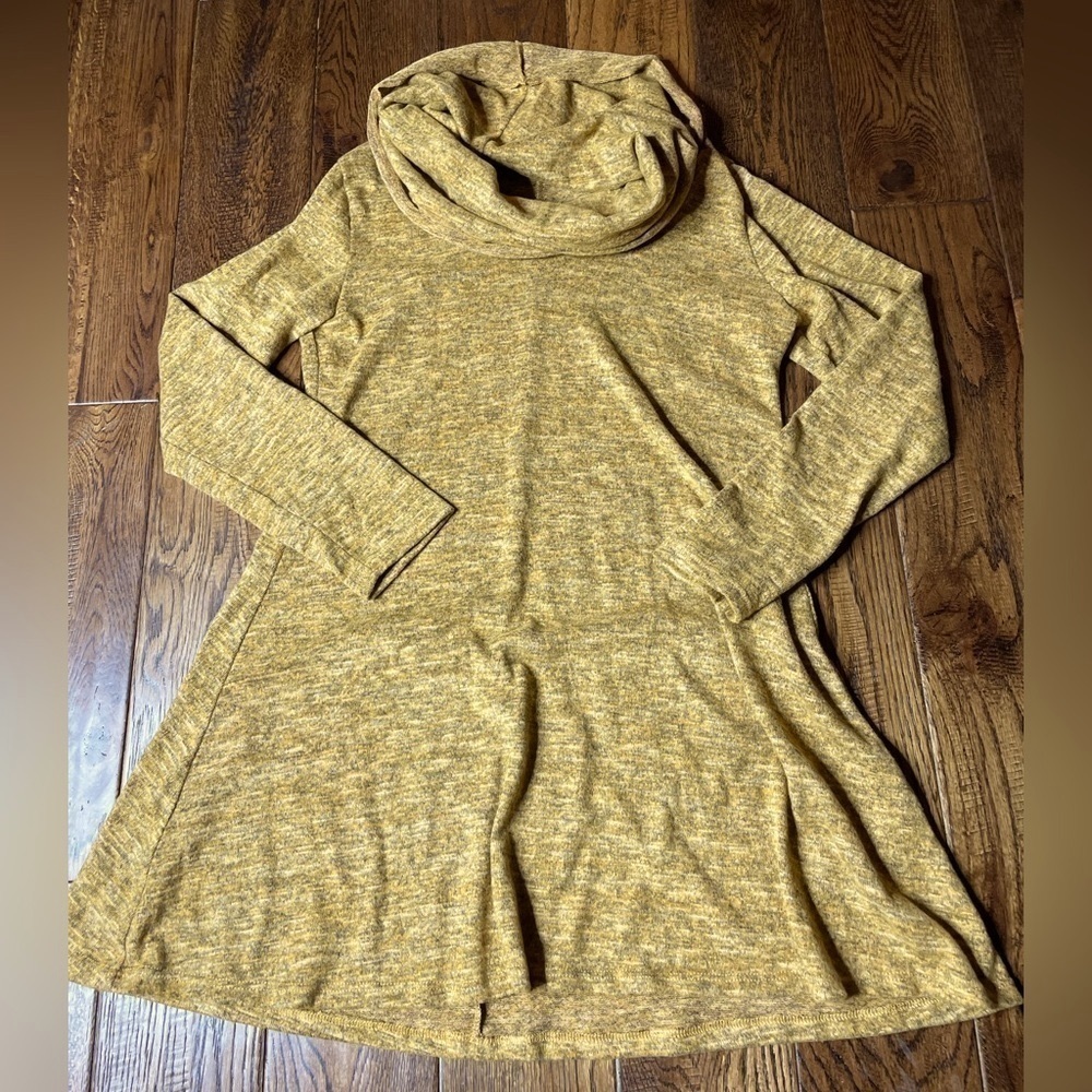 Amore ALL. F.Y Yellow Cowl Neck Sweater Top
